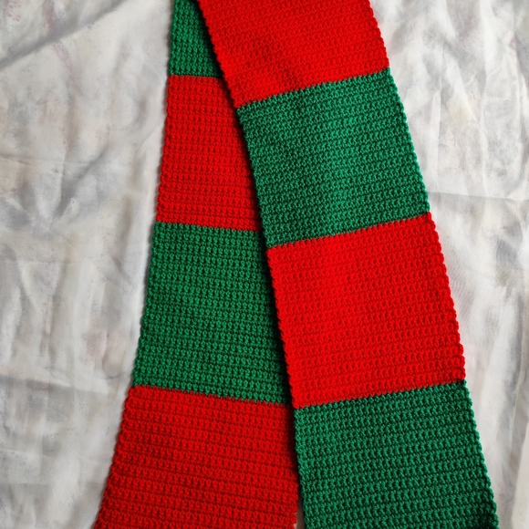 Handmade Striped Scarf - Picture 4 of 6